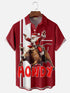 Men's Christmas Funny Graphic Short Sleeve Hawaiian Shirt